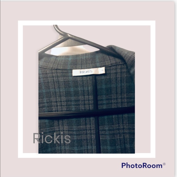 Rickis Plaid Checkered Blazer - Picture 2 of 4